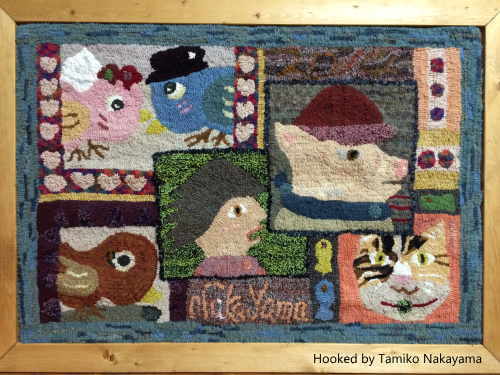 ラグ作品フレーム